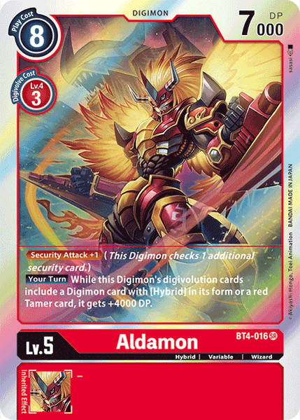 Aldamon Bt4-016 SR